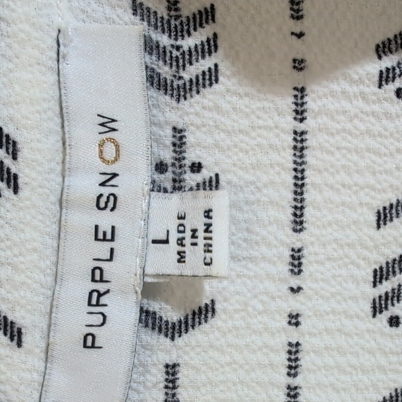 Purple Snow Dress Size Large - Picture 3 of 10